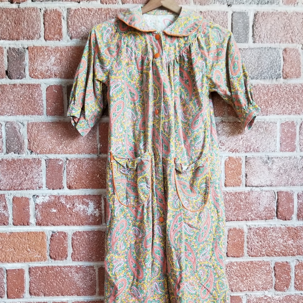 Vintage Trippy midi dress